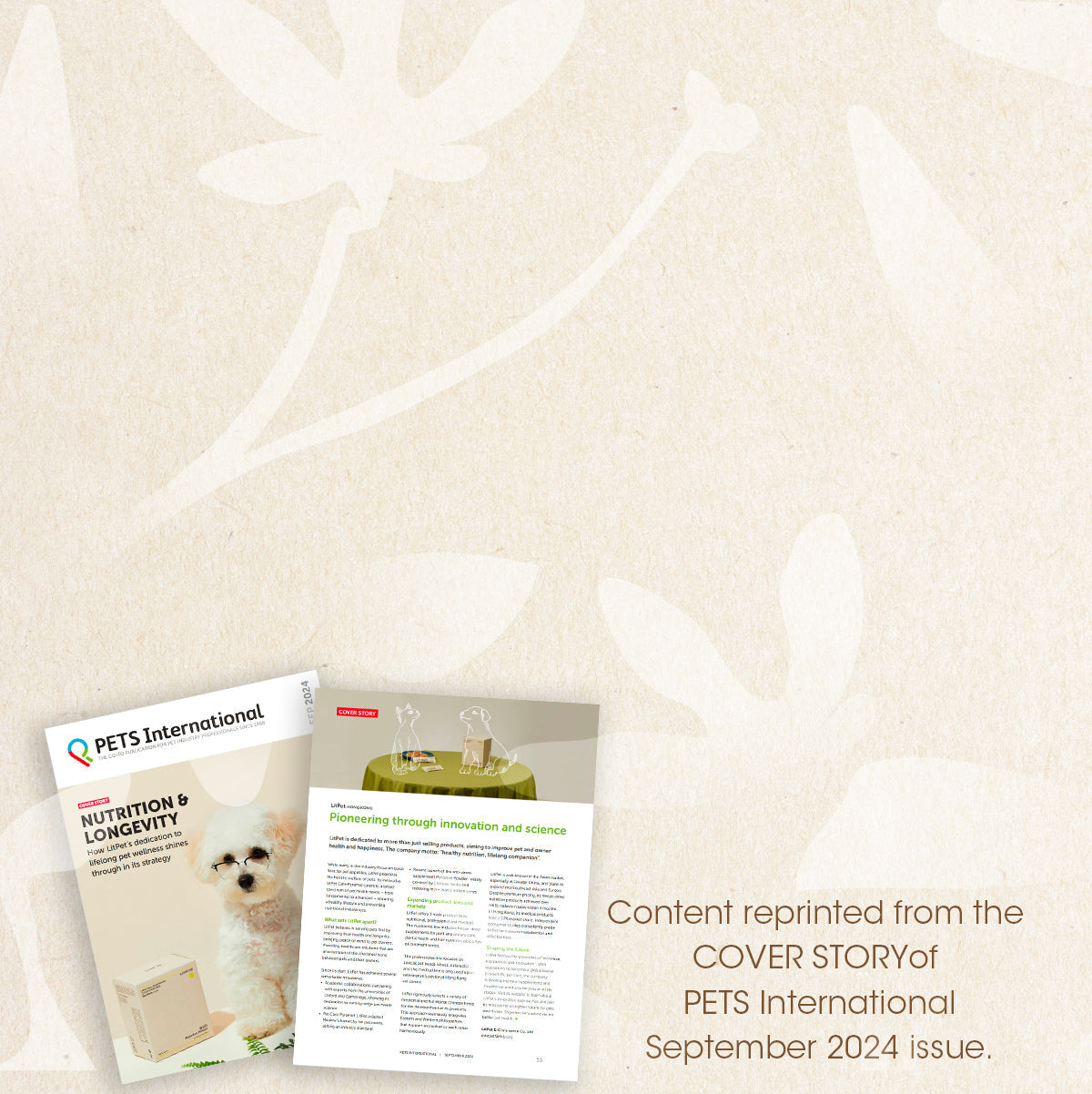 Pioneering through innovation and science