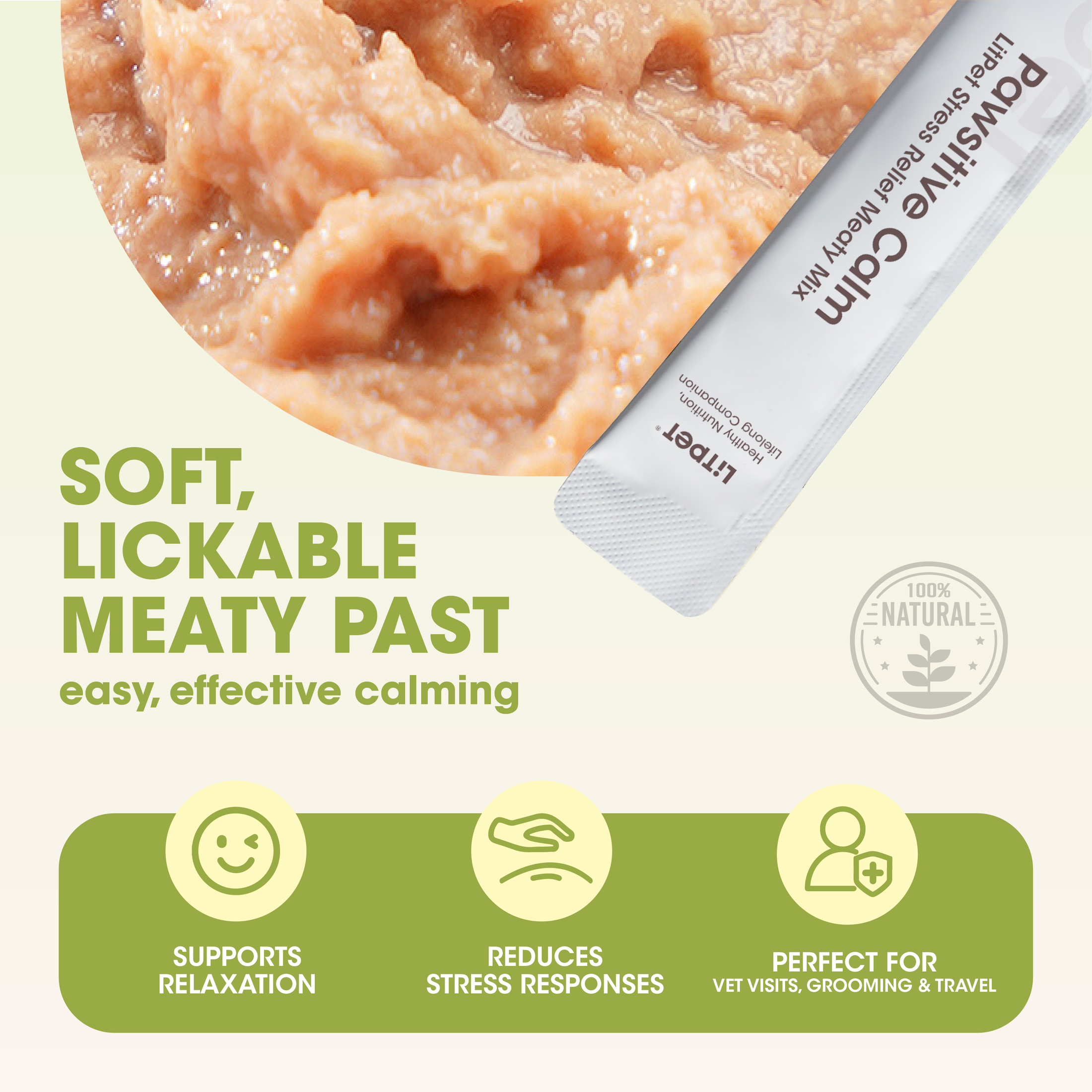 Pawsitive Calm Meaty Mix Paste for Cats & Dogs