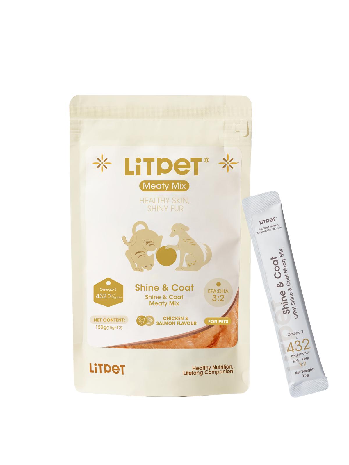 Shine & Coat Meaty Mix Paste for Cats & Dogs