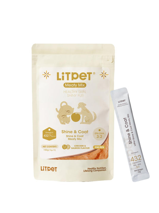 Shine & Coat Meaty Mix Paste for Cats & Dogs