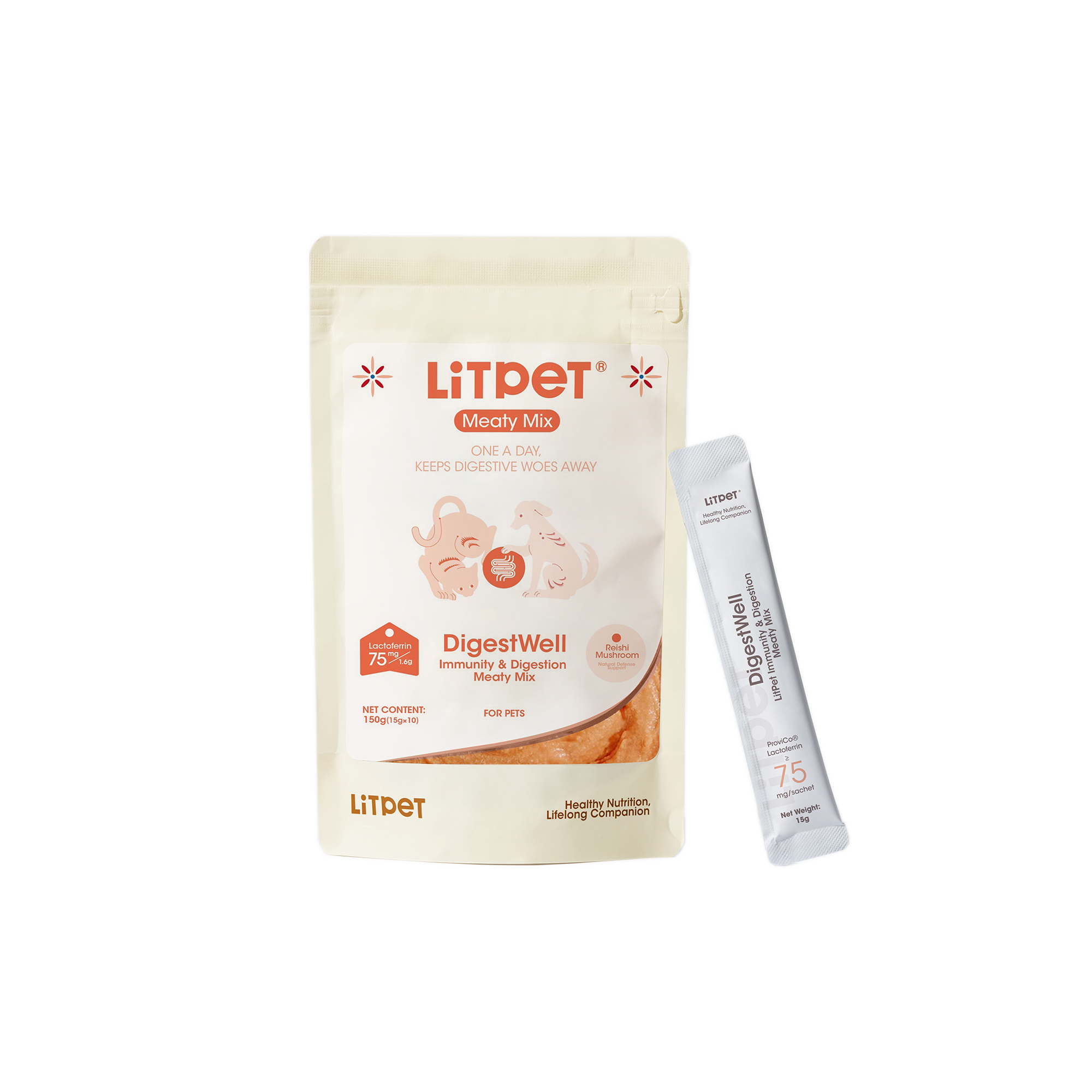 Digest Well Meaty Mix Paste for Cats & Dogs